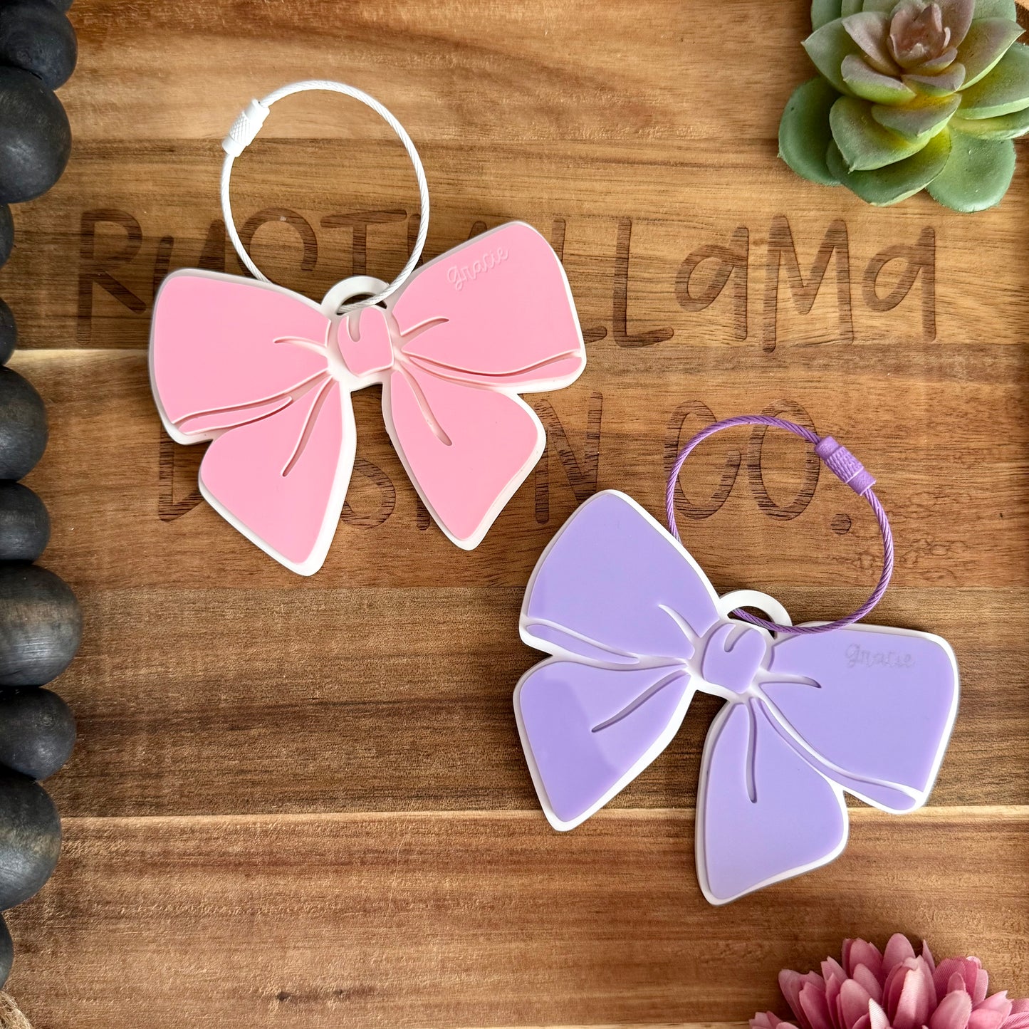 🎀 Babe Bag Tags