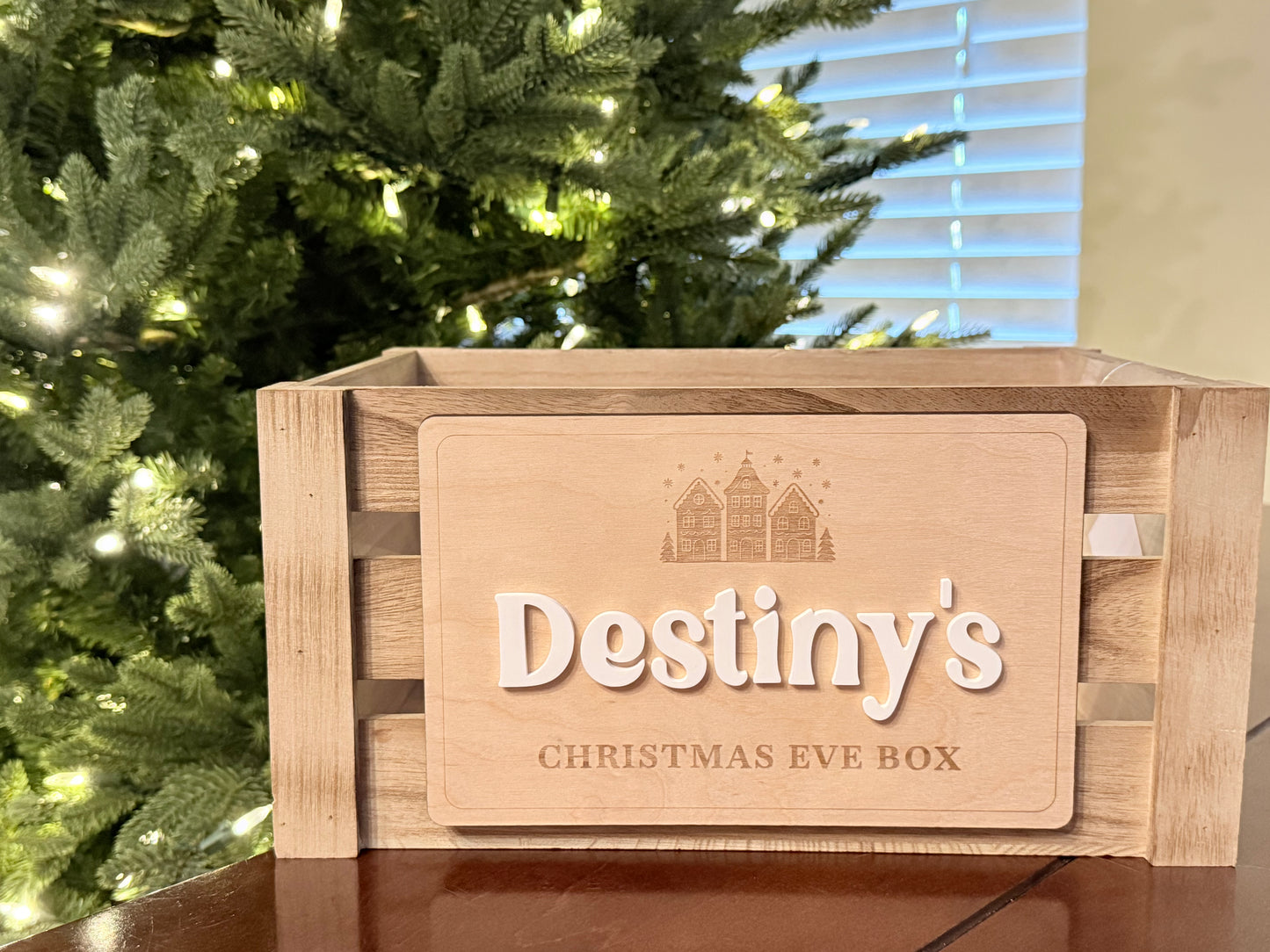 🎄Personalized Christmas Eve Box🎄 Gingerbread Houses