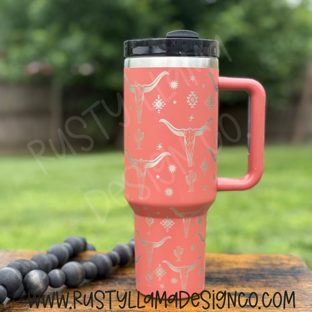 Dusty Sunset Tumbler
