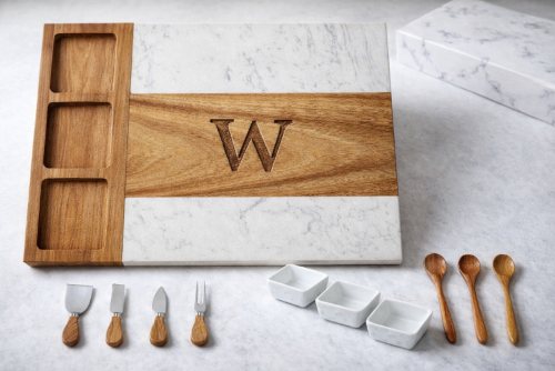 Charcuterie board set