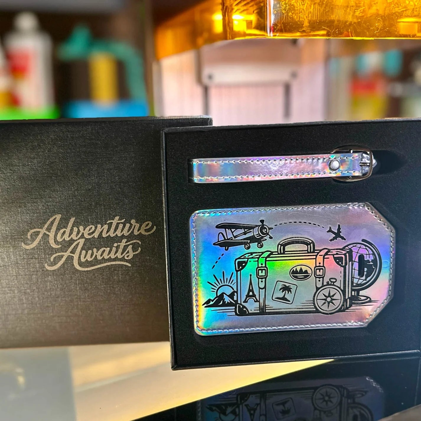 Leatherette Luggage Tag