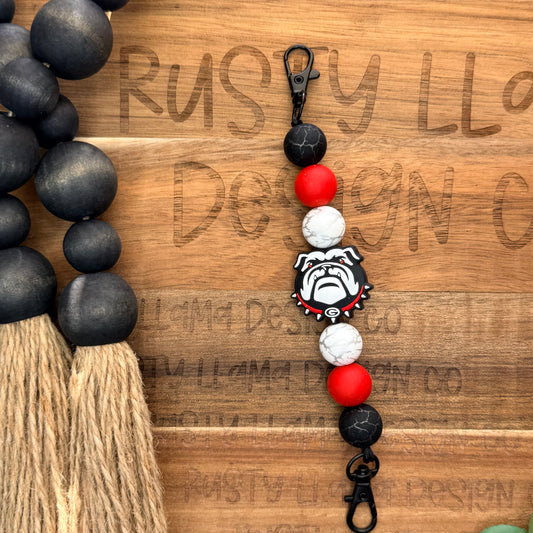 Georgia Bulldog Phone / Kindle Handle