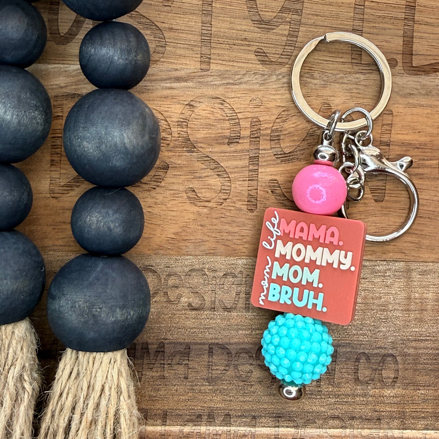 Mama. Mommy. Mom. Bruh.  Keychain