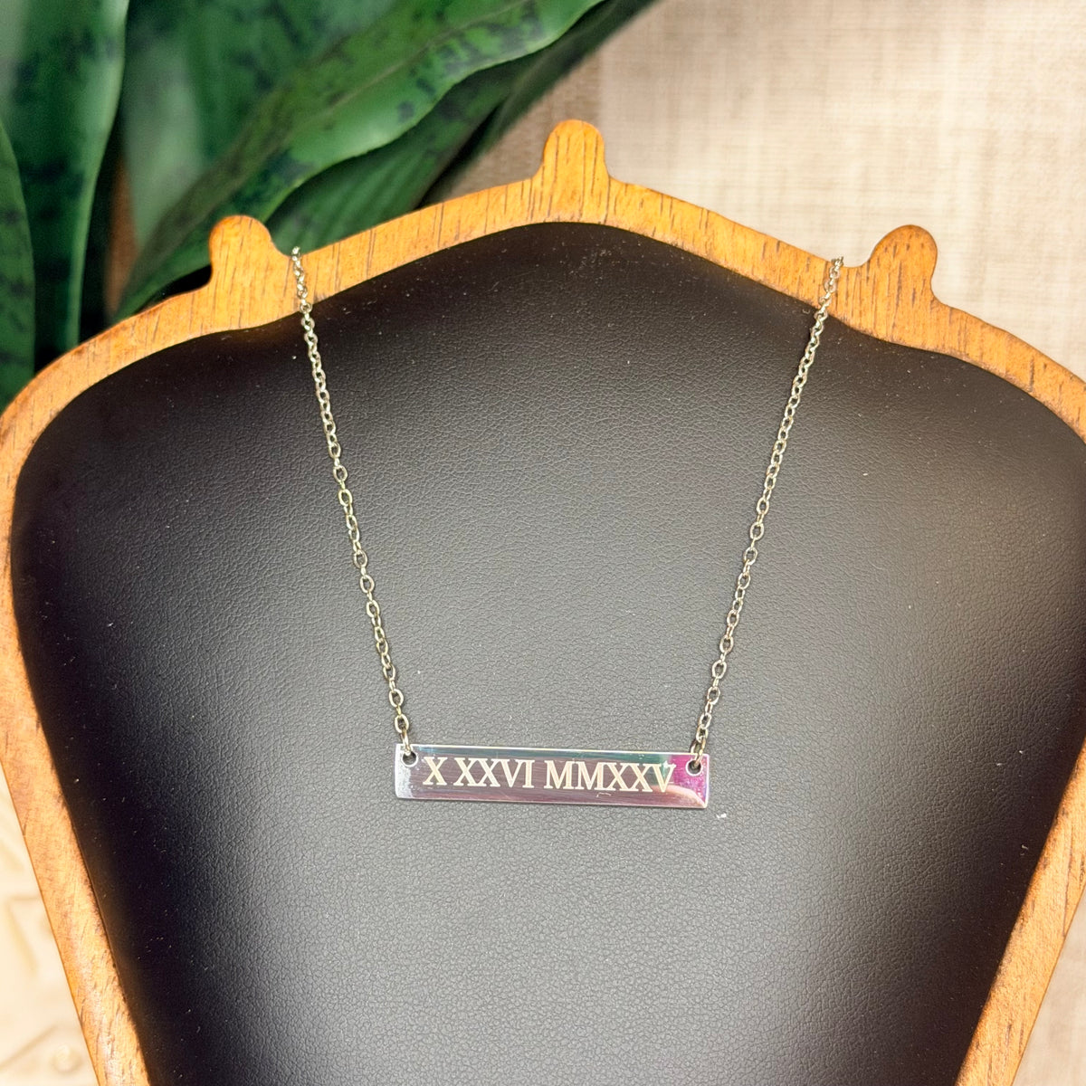 Horizontal Bar Necklace