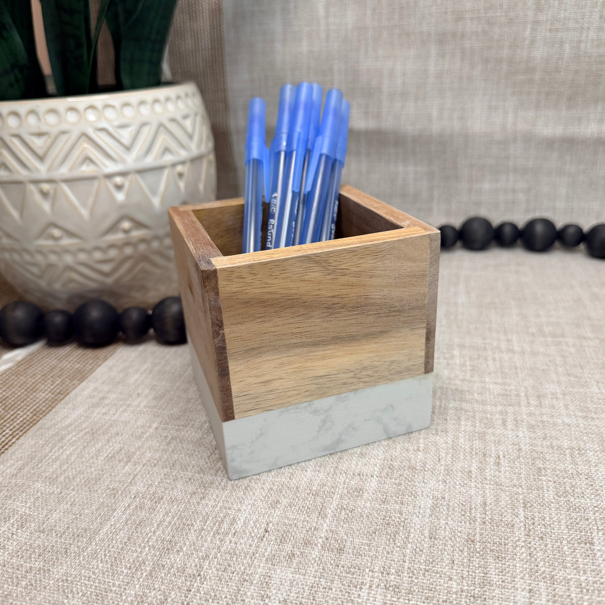 Marble Pen/Pencil Holder