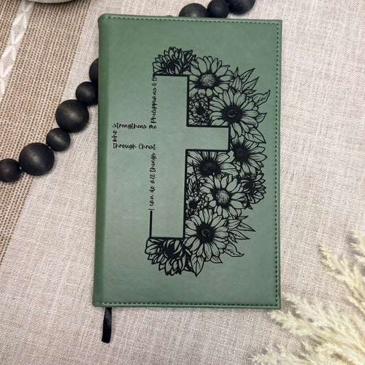 Strengthened By Christ Notebook