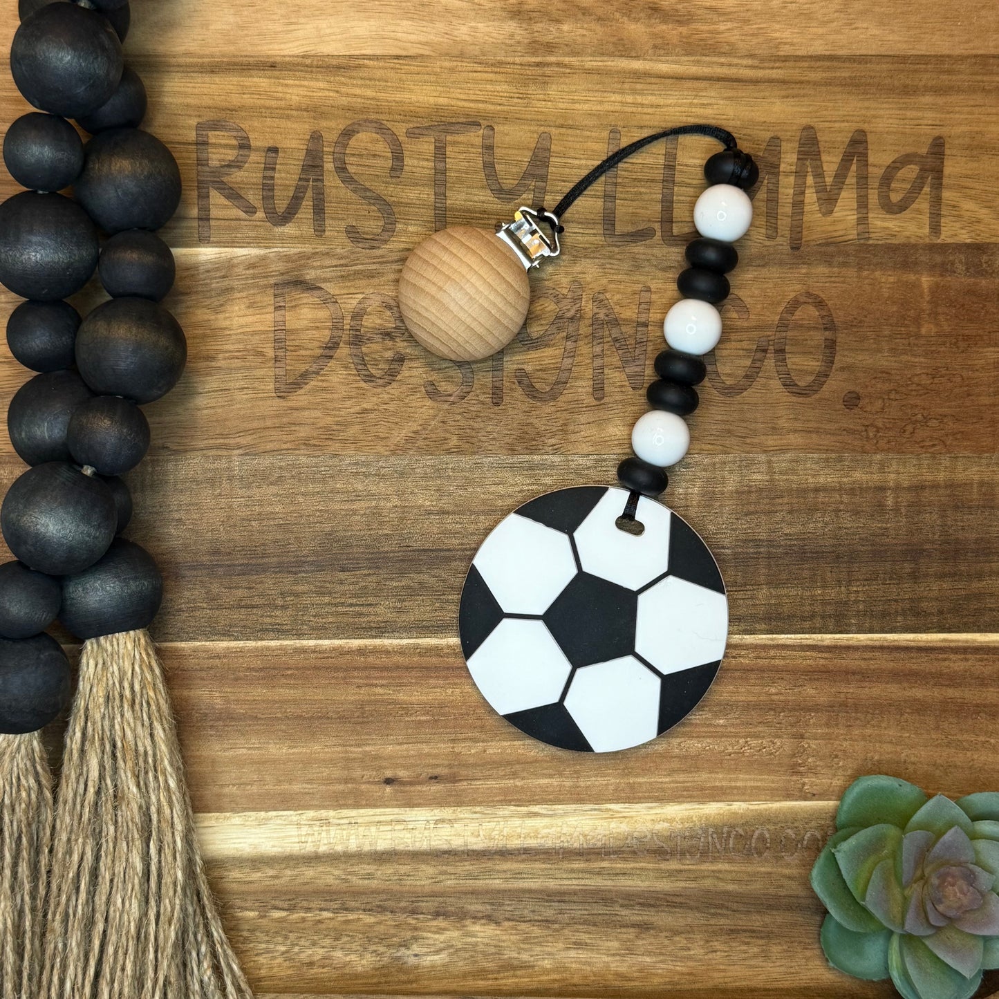 Tiny Kicker Silicone Teether Clip