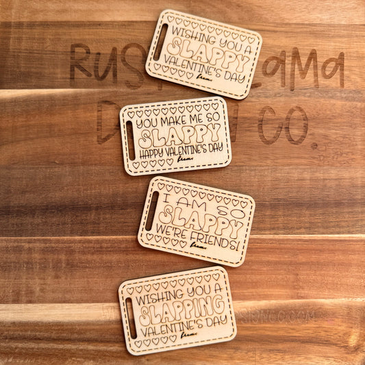 Slap Bracelet Valentine Holders – Slappy Valentine Cards
