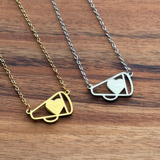 Cheer Megaphone Necklace