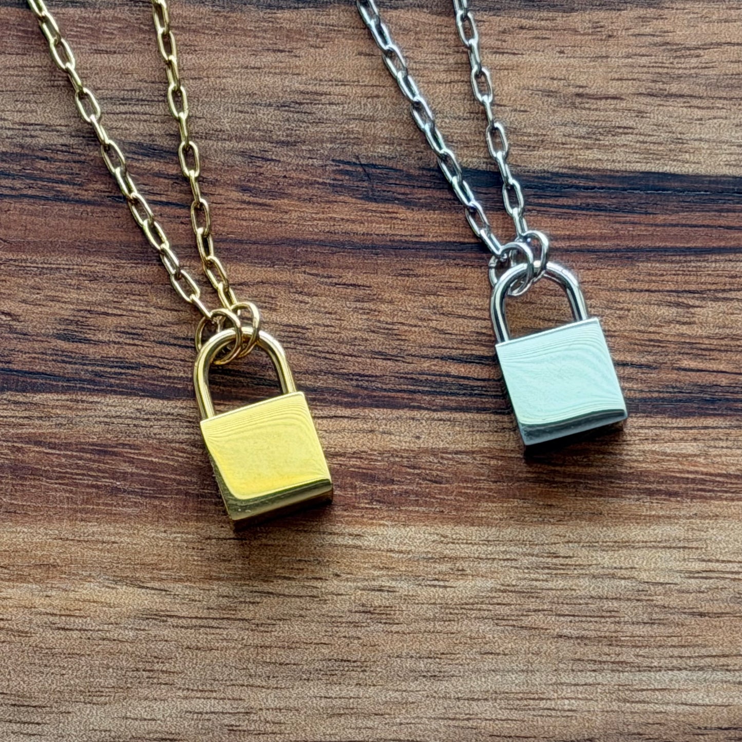 Lock Pendant Necklace