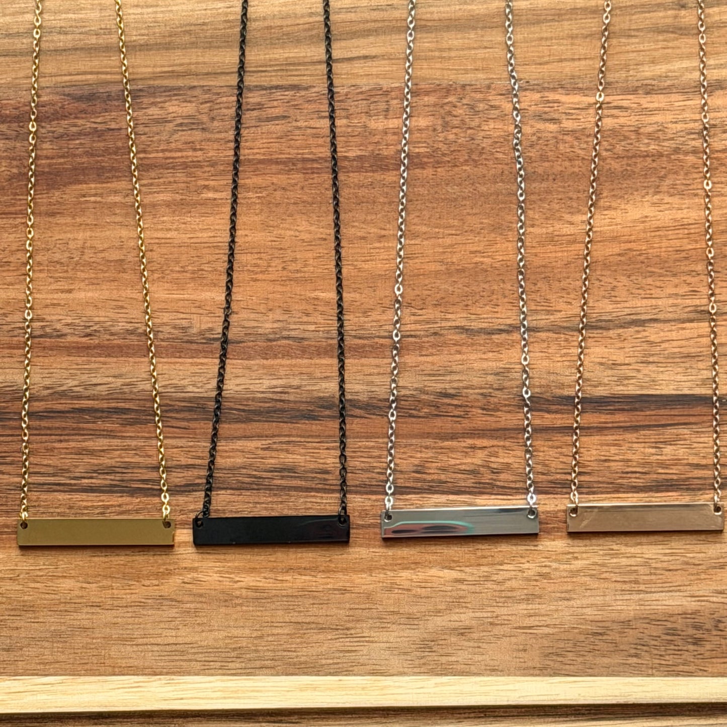Horizontal Bar Necklace