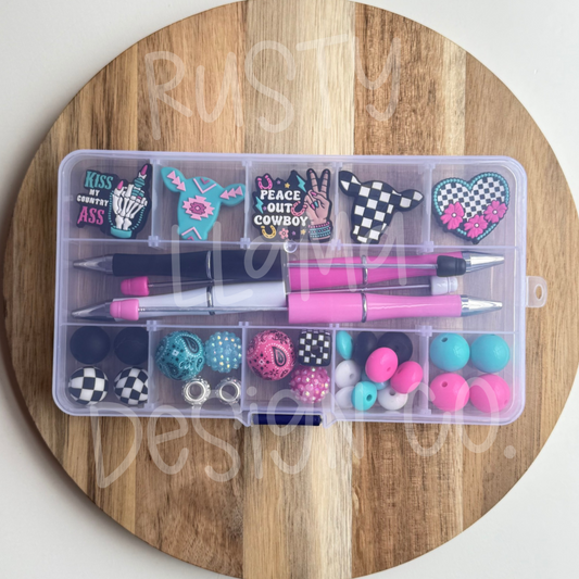 💋 Peace Out, Cowboy Bead Kit
